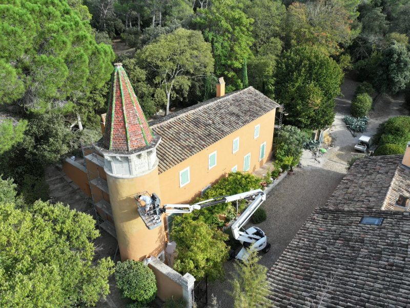 Ravalement de façades dans Les Alpilles