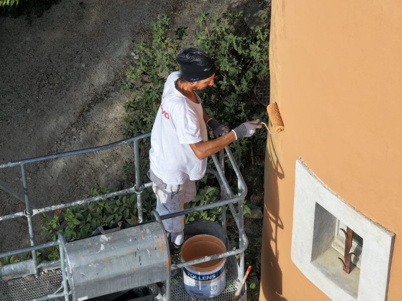 Ravalement de façades dans Les Alpilles