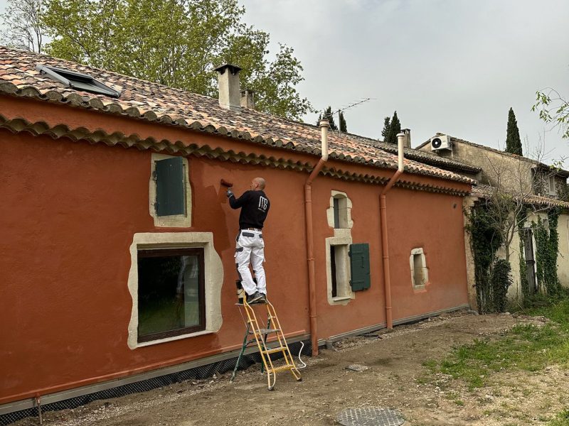 Ravalement de façades à Saint-Rémy-de-Provence